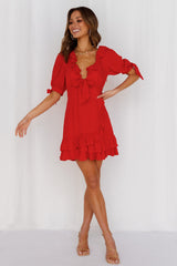 Viennese Dreams Dress Red