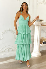 Fashionably Ever After Maxi Dress Turquoise