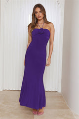 Simply Gorgeous Maxi Dress Purple