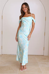 Feeling The Love Maxi Dress Green