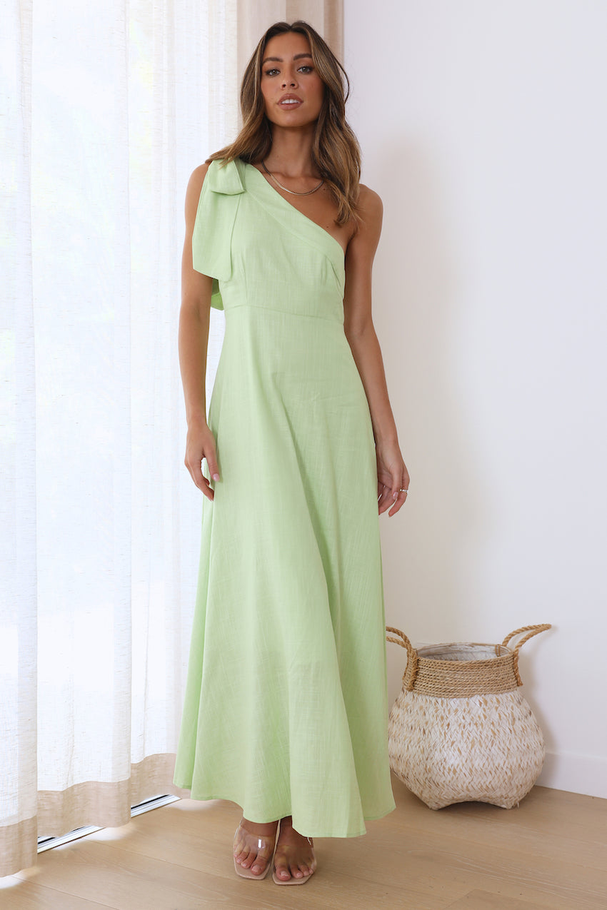 Showstopping Girl Maxi Dress Apple