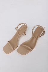 The Estelle Heels Nude PU
