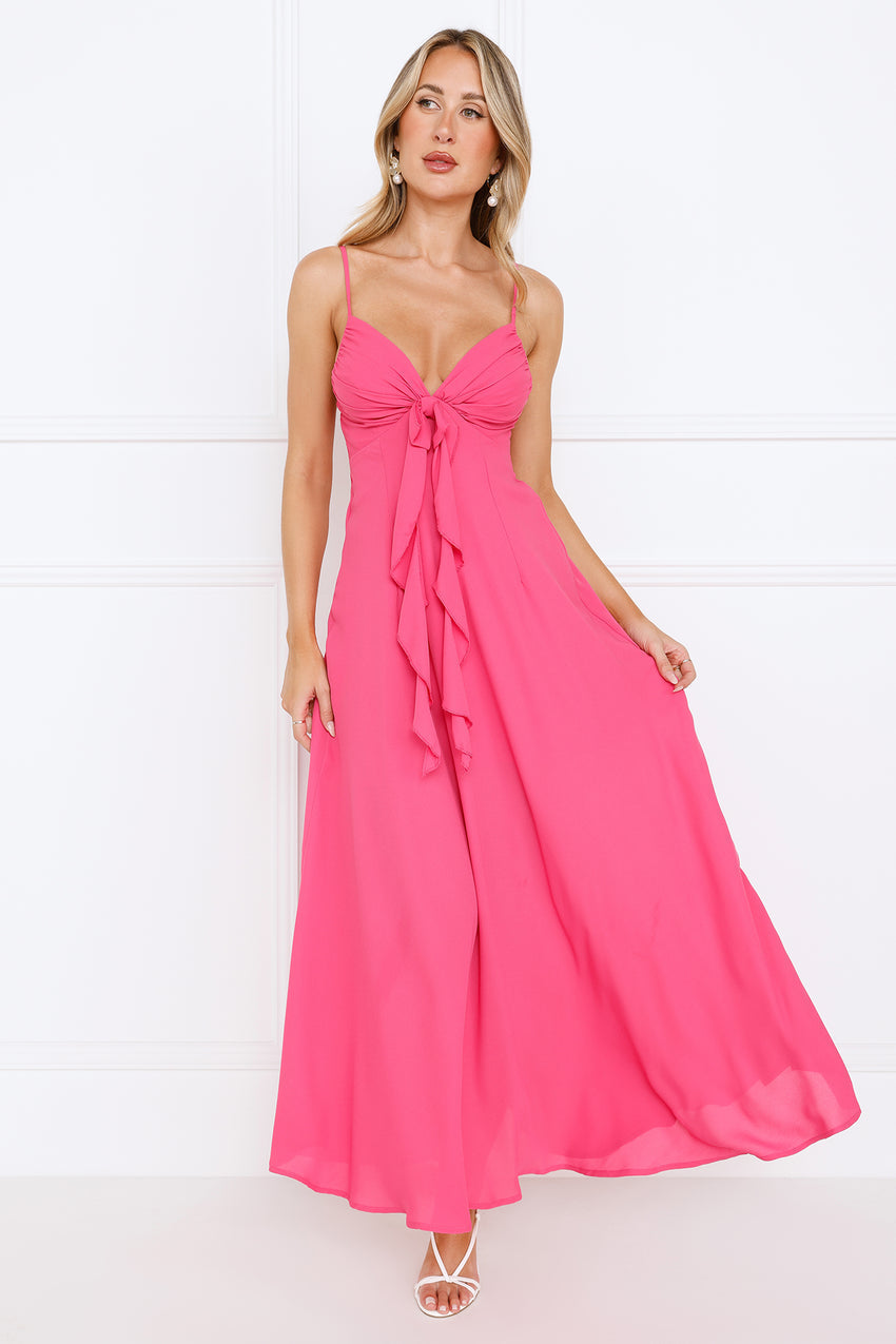 Strawberry Fields Maxi Dress Pink
