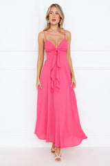 Strawberry Fields Maxi Dress Pink