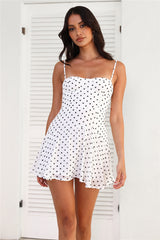 Friend Requesting You Mini Dress White