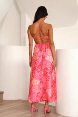Vibe Of Greatness Maxi Dress Pink