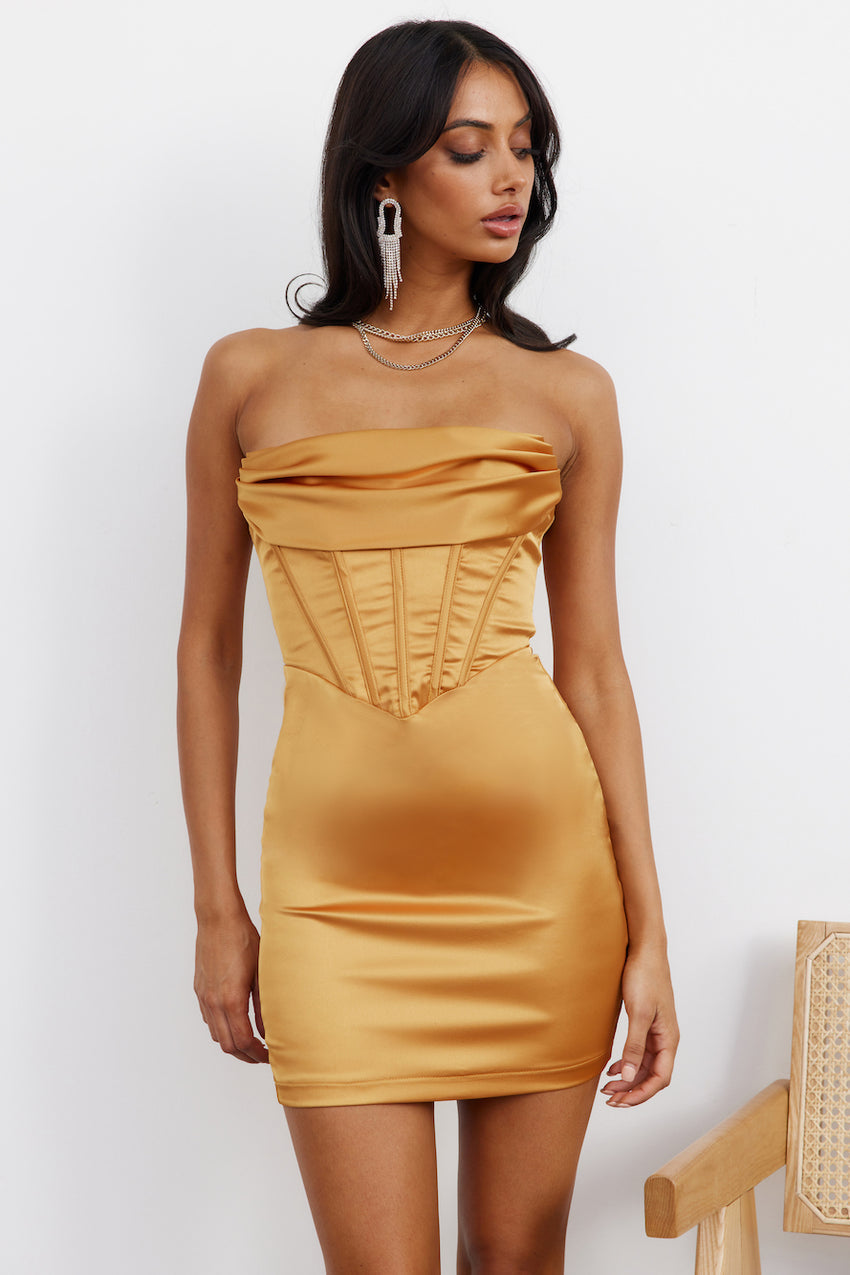Melodious Times Dress Yellow