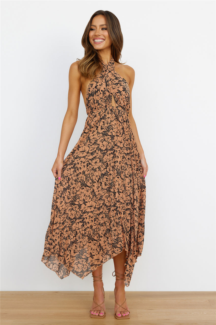 Freely Adore Maxi Dress Black