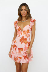 Cutest 'Fit Mini Dress Orange