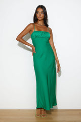 Pretty Lengths Maxi Dress Green