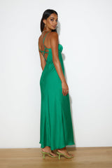 Pretty Lengths Maxi Dress Green