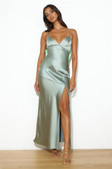 Yes To Special Maxi Dress Green