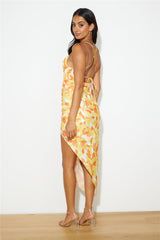 Show Some Midi Dress Yellow