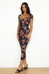 Quick Fit Midi Dress Black
