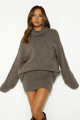 SNDYS Winnie Mini Skirt Ash