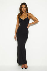 Out of the Ordinary Maxi Dress Black