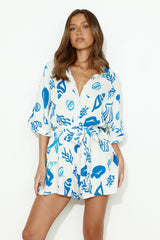 Bikini Under Romper White