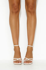 VERALI Nakita Heels White Smooth