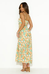 Zesty Fresh Maxi Dress Orange