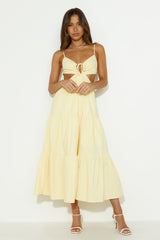 Loving Her Style Maxi Dress Yellow