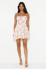 Bee Pollen Mini Dress Yellow