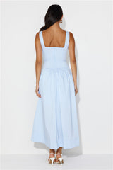 Classy Days Midi Dress Blue
