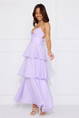 Playful Charm Maxi Dress Lilac