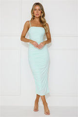 Softer Side Midi Dress Mint