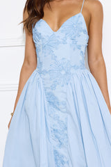 Exotic Nights Maxi Dress Blue