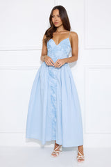 Exotic Nights Maxi Dress Blue