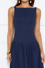 Sloane Maxi Dress Navy