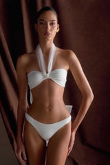 Sheryl Bow Bikini Bottom - Ivory