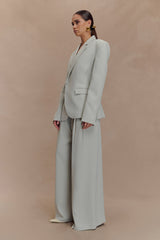 Jameson Cinched Suiting Blazer - Light Sage