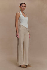 Rayne Wide Leg Denim Jeans - Stone Wash