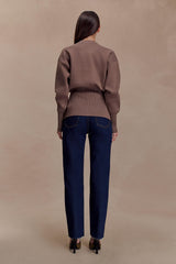 Tina Mom Jean - Indigo Blue