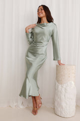 Classy Vibe Maxi Dress Sage