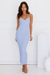 Posh Play Maxi Dress Blue