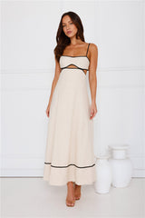 Island Dreamer Maxi Dress Cream