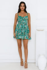 Minty Mini Dress Green