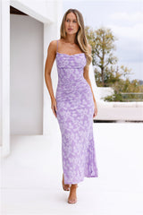 Whispering Love Maxi Dress Purple