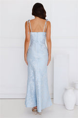 Whimsical Dreams Maxi Dress Blue