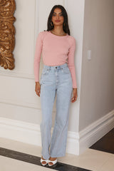 Fairy Floss Dreams Knit Top Pink