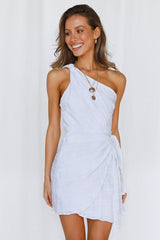 Soft Hearts Club Dress White