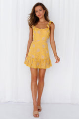 Forever Love Dress Yellow