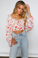 After School Crop Top Pink