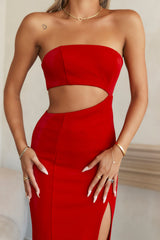Tempting Me Dress Red
