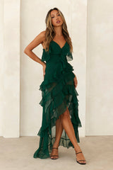 Ocean Sight Maxi Dress Green