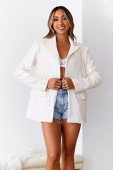 Crystal Ball Sequins Blazer
