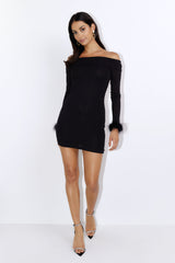 Her Main Style Mini Dress Black