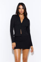 Influence Me Top Black